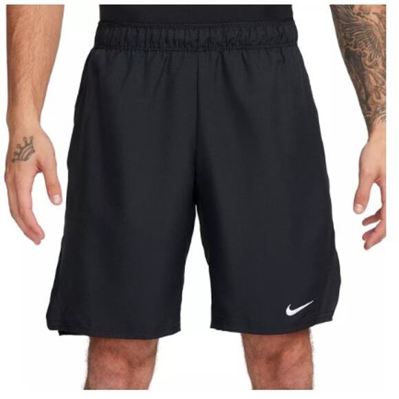 Nike Men's NikeCourt Victory Dri-FIT 9" Tennis Short Size Small Black - Picture 1 of 6